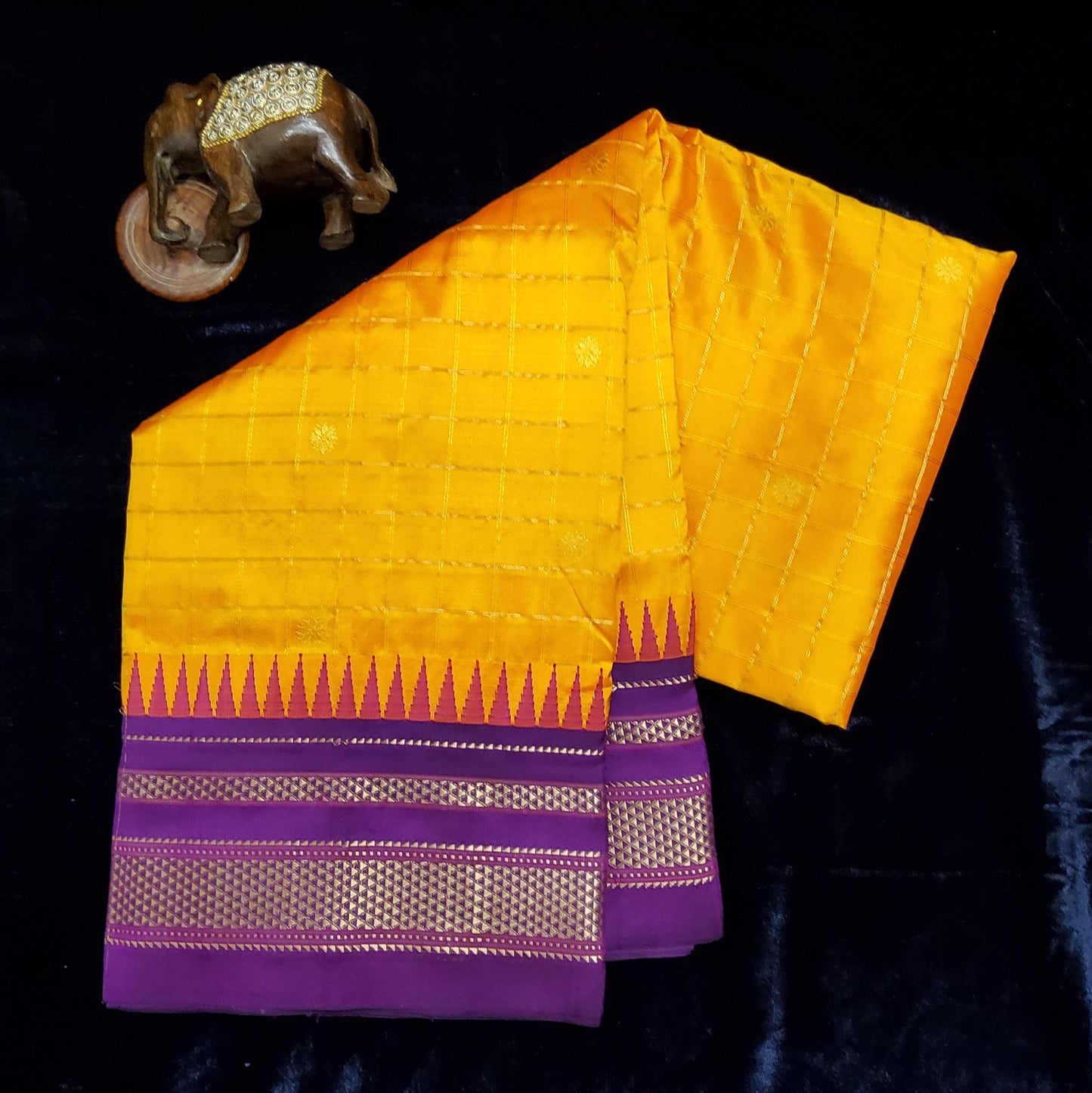 Narayapet Traditional Silk Saree
